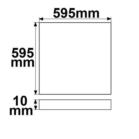 Isoled-LED Panel- 600x600-UGR<19-36W-4600lm-4000K-weiß-113253