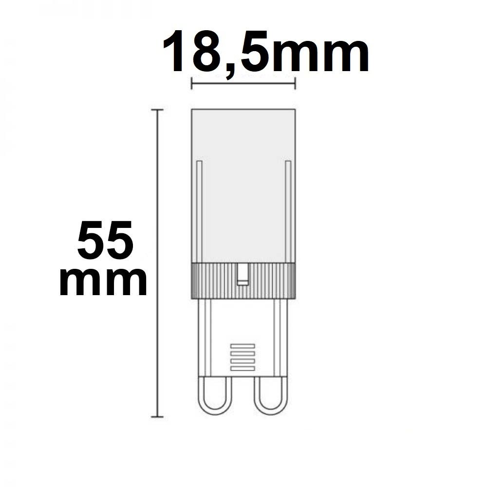 Isoled-Led-G9-230V-32SMD-5W-3000K- dimmbar-115253