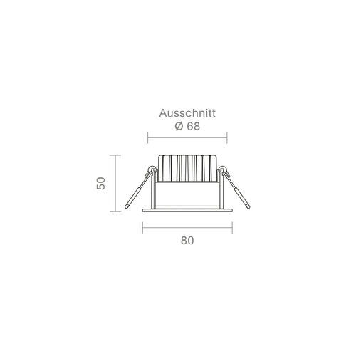 Sigor-Led-Einbaustrahler-68-6W-380lm-2700K-weiß-32°-dimmbar