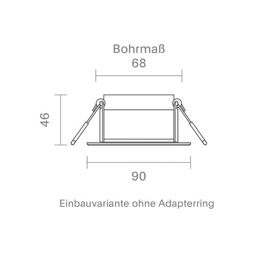 Sigor-Einbaustrahle-IP54-8W-3000K-36°-580lm-weiß-dimmbar-5711301