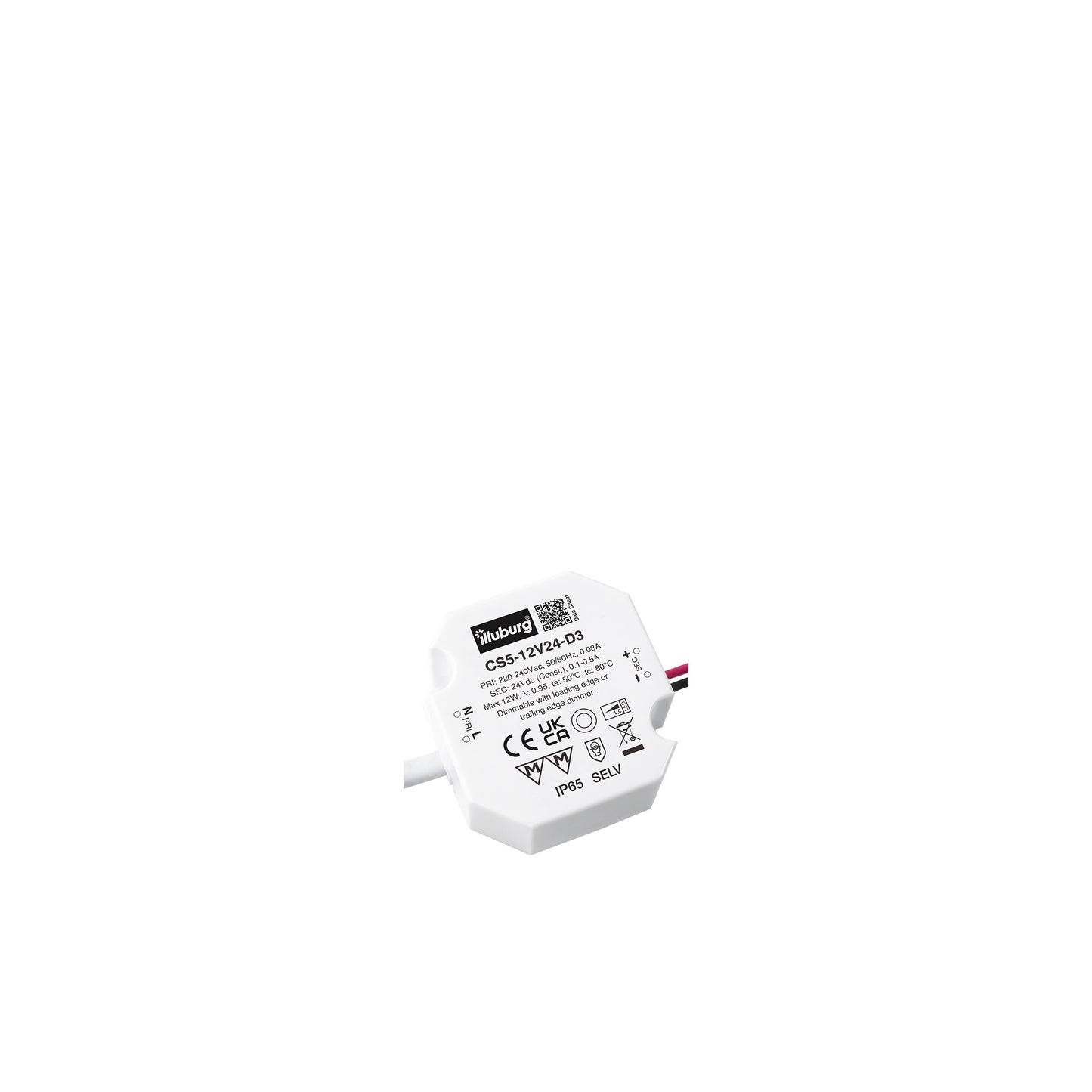 Illuburg-Led-Netzteil-24V-12W-Konstantspannung-dimmbar CS5-12V24-D3