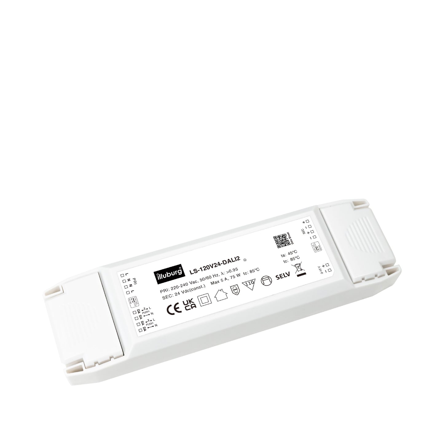 Illuburg-Led Netzteil- 24V-120W-Dali2- 0-10V-PWM -LS-120V24-DALI2