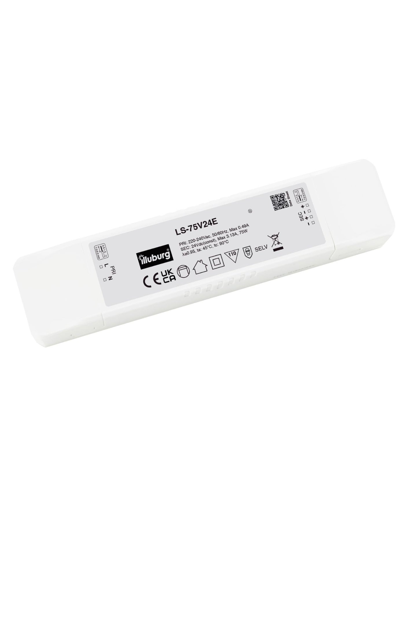 Illuburg -Led Netzteil -24V 75W- Konstantspannung- LS-75V24E
