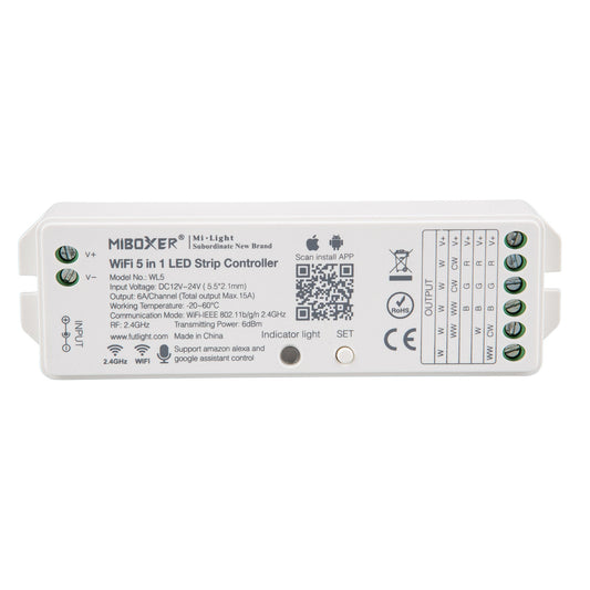 Miboxer-5-in-1-WiFi-LED-Streifen-Controller-WL5