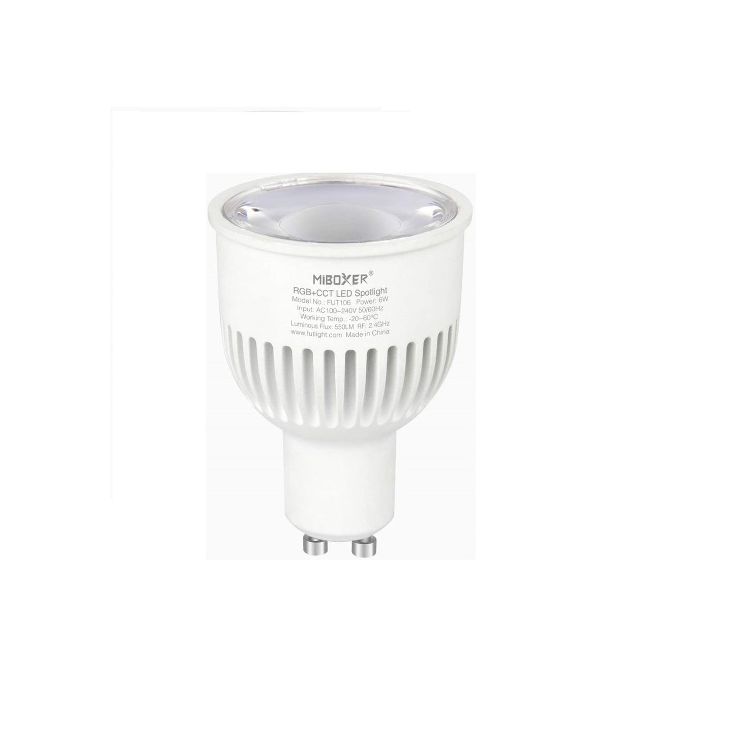 Miboxer-GU10-RGB + CCT-LED-230V-6W-FUT106
