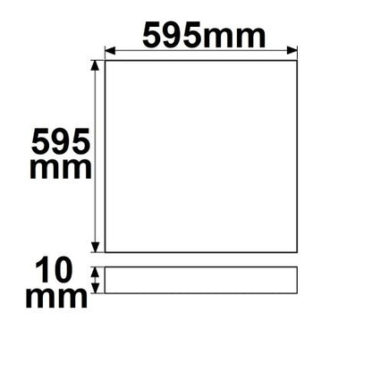 Isoled-LED Panel- 600x600-UGR<19-36W-4600lm-4000K-weiß-113253