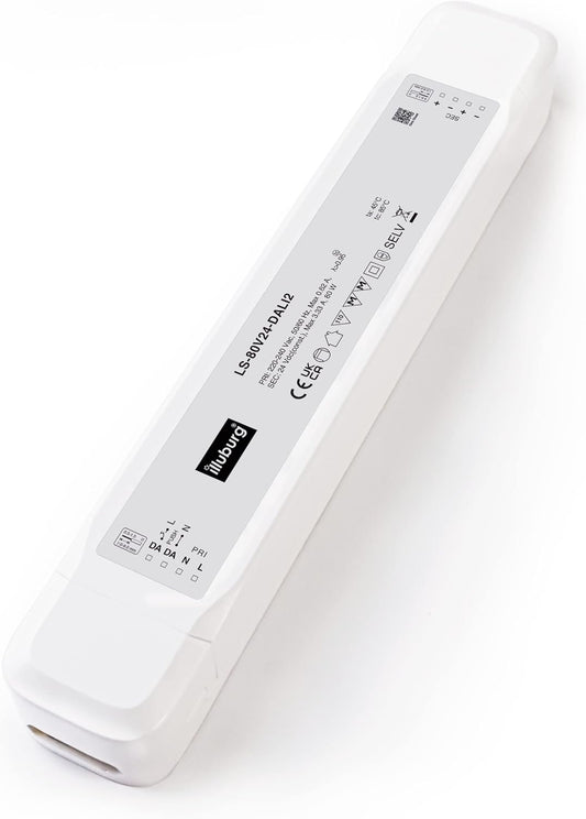 Illuburg-Led Netzteil-24V 80W-Dali2-Konstantspannung-LS-80V24-DALI2