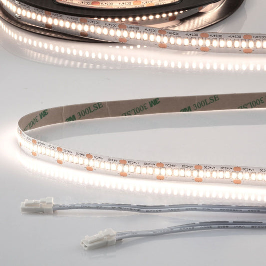 Isoled LED-Streifen-CRI940-24V-12W-IP20-4000K-300 LED/m