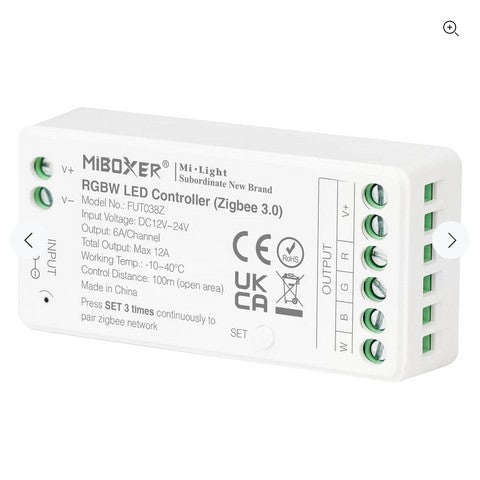 Miboxer-Zigbee 3.0-RGBW-Controller-FUT038Z